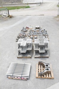 Large Array of Different High Alloy Castings