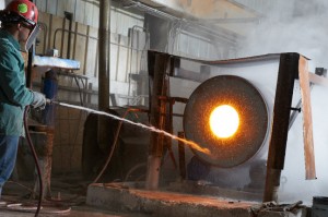 Cooling Down After a Centrifugal Pour