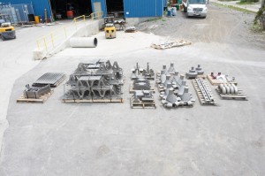 Large Array of Different High Alloy Castings