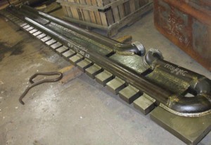 Walking Beam Sections with Rider Blocks